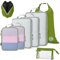 Cipway Kompression Koffer Organizer Set für Rucksack ，Netzgewebe Ultraleichte Packtaschen Packing Cubes Packwürfel Kofferorganizer Packtaschen Kleidertaschen für Reiseorganizer(grün, 8 Stück)