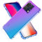 SEAHAI Hülle für ZTE Blade V50 Vita 4G Hülle, Farbverlauf Ultradünne TPU Handyhülle, Bunt Transparent Sanft Silikon Bumper Case Stoßfeste Schutzhülle, Lila/Blau
