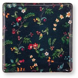 Pip Studio Berry Blues Metalltablett blau 30,5x30,5cm