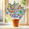 OuMaiFeng 16 Stück Diamond Painting Schmetterling Deko,Basteln für Kinder und Erwachsene,Diamant Painting Bilder,Schmetterling Deko für Drinnen und Draußen,Geschenke für 8-10 Jahre Mädchen und Frauen