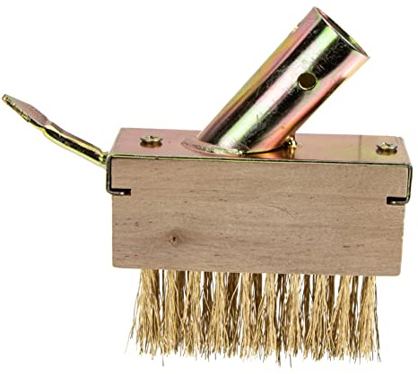 Toyvian Brosse Métallique pour Crevasses en Acier, Démoussage et Désherbage
