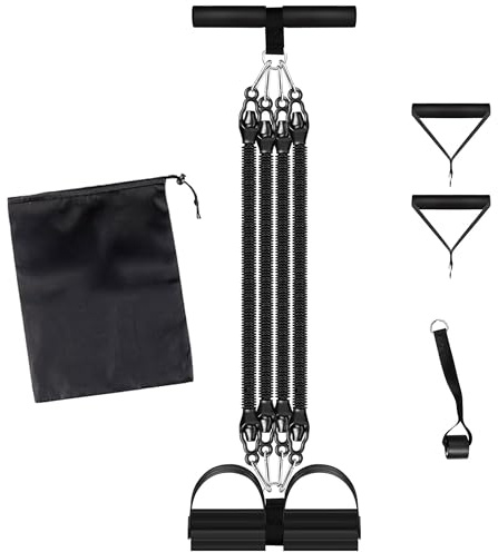 Hayaww Bauchtrainer Bodybuilding Expander Bauchtrainer Multifunktionstrainer Sit-Up Trainingsgeräte Elastische Zugseil Multifunktions-Leg-Exerciser Arm Krafttraining Einstellbarer Widerstand