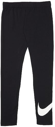 Nike Mädchen Leggings Sportswear, Black/White, XL, AR4076-010