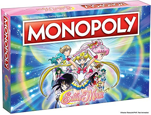 Monopoly Sailor Moon Anime Licensed Property Trading Board Game USAopoly