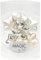 MAGIC 8 Sterne 4cm Glas Weihnachtsschmuck Weihnachtsdeko Christbaumkugeln Weihnachtskugeln Christbaumschmuck Deko Kugeln Farbe: Cloud Dancer - weiß Elfenbein Champagner