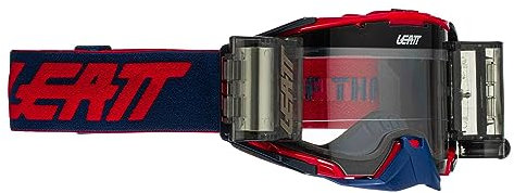 Velocity 6.5 Roll-Off-Maske – Rot/Blau – Klarer Bildschirm 83 %