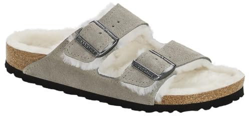 Birkenstock Sandals Arizona Vl Stone Coin Lammfell
