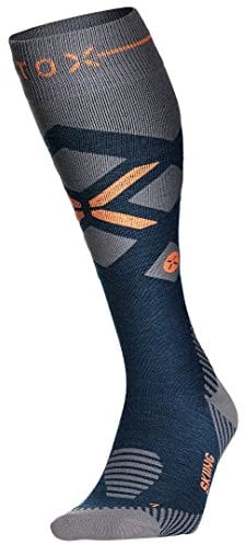 STOX Energy Socks | Skisocken für Damen | Premium Kompressionssocken | Skistrümpfe aus Merinowolle | Keine kalten Füße | Kein Krampf | Snowboard Socken