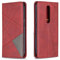 Posanter Coque pour Nokia 4.2, Housse Portefeuille en Cuir Etui de Protection avec Slim TPU Silicone Bumper Antichoc Magnétique Flip Case, Porte Cartes avec Fonction Support Cover PU Pochette (Rouge)