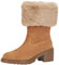 Geox D Damiana, Stivale Alto al Ginocchio Donna, Toffee/Beige, 40 EU