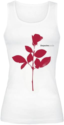 Depeche Mode Rose Frauen Top schwarz Band-Merch, Bands, Nachhaltigkeit