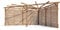 Dunster House Wooden Corner Pergola 13' x 13' Slatted Walls Utopia Triangle