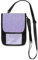 Kcldeci Reisebrieftasche, Geldbörse, Handytasche, Umhängetasche, niedlich, lila, glänzend, glitzernd, Reisepasshülle für Damen und Herren, mehrfarbig, Einheitsgröße, Casual