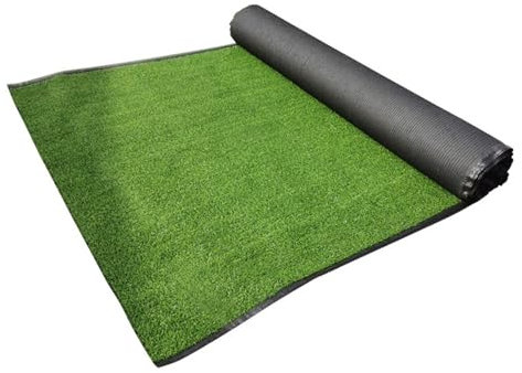 Artificial Grass Fake Grass Outdoor Turf Rug Rubber Backing Synthetic Faux Grass for Garden Yard Baseball Football Gym Sports (Color : Green, Size : 2x24m(6.56x78.74ft))