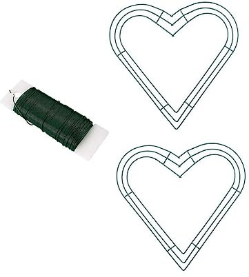 FUNOMOCYA Eisen Kranzrahmen Girlandenrahmen Drahtkranzrahmen Zum Selbermachen Hoops Für Feiertage Bastelarbeiten Mit Glatter Oberfläche