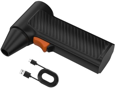 AWHAO Mini soplador de coche portátil, plumero de aire eléctrico, multiusos, soplador de chorro seco, ventilador de chorro para secado de coche, eliminación
