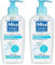 MIXA - Eau nettoyante - APAISANTE Peaux très sensibles et réactives - 200ml,(l'emballage peut varier) (Lot de 2)
