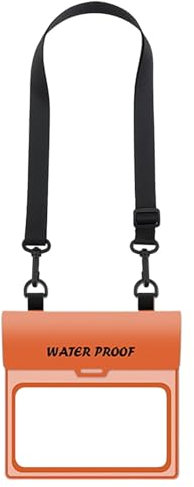 Phone Waterproof Pouch | PVC Waterproofing Cell Phone Dry Bag - Large Capacity Smartphone Case with Sensitive Touch For Daily Leisure Beach Entertainment Outdoor