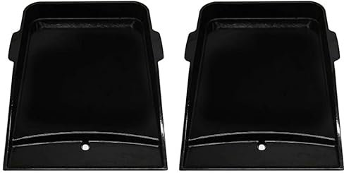 Weber Deluxe Plancha für Genesis II Modelle (57 x 40cm), Ersatz für Grillrost, Porzellan-emailliertes Gusseisen, passend für Weber Genesis II Gasgrill 400 & 600er Serie - Schwarz (7665)
