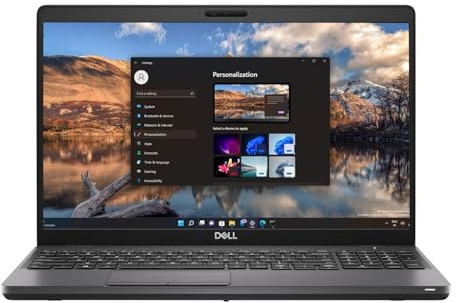 Dell Precision 3540 15.6 Laptop - Intel Core i7-8565U 8th Gen (4 Cores Upto 4.60GHz), 16GB DDR4 RAM, 512GB NVMe SSD, AMD Radeon Pro WX2100 2GB GPU, Windows 11 Pro OS (Renewed)
