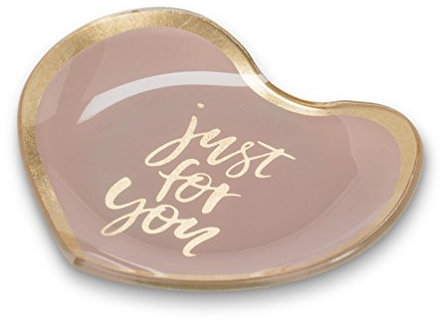 Abbott Collection Schale in Herzform, 10,2 cm, Rosa