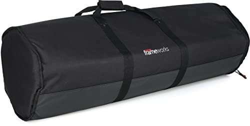 Gator Frameworks Deluxe Tasche für bis zu 6 Mikrofonstative | Schwarz (GFW-MICSTDBAG)