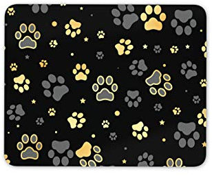 Pretty Paw Prints Mouse Mat Pad - Cat Dog Animal Print Mum Computer #15306…