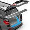 uProtect Auto Ladekantenschutz Folie für BMW i3 I01 I 2013-2022 - Stoßstangenschutz, Kratzschutz, Lackschutzfolie - Carbon Optik Selbstklebend