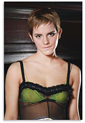 The Actress Emma Watson Young Poster Home Decor Poster Wandkunst Hängende Bild Druck Dekorative Malerei Poster 20 x 30 cm