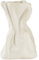 18 cm Keramik Papiertüten Vase, einzigartiges Design Blumenvasen für Moderne Wohnkultur und Tischdekoration, dekorative Vase für Pampasgras - Beige
