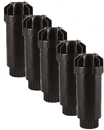 [Pack 5] Difusor Rain S020-2 con Boquilla difusor de riego 15A | Aspersor de riego pequeños Jardines | Aspersores emergente de riego con Alcance 4,2 m