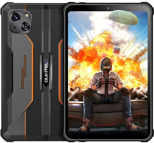 Oukitel Tablet RT3 4 GB RAM 8 10,1 MediaTek MT8768WA Naranja 64 GB