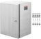VEVOR Schaltschrank, 40,6 x 30,5 x 15,2 cm, Elektrogehäuse aus Edelstahl 304, wandmontiertes Gehäuse für elektrische und elektronische Geräte für den Außenbereich mit Schloss wasserdicht nach IP66