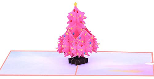 YIGZYCN 3D Weihnachtskarte Handschrift Segen Dankeskarte Ornament Zum Ausdruck Von Liebe Dankbarkeit Überraschendes Geschenk Weihnachtskarten