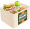 HAAGO 500 Compartment Plates - Sugarcane Bagasse 5 Compartment Food Trays, 21x26cm - Biodegradable & Home Compostable - Perfect Party Plate for Outdoor Events & Schools Disposable Plates for Hot Food