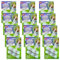 12 Pack Max Flush 5 Forest Pine Toilet Rim Block Cleaner (Twin Pack), Clear Water Toilet Rim Block with Anti-Limescale, Cleaning Foam, Dirt Protection and Extra Freshness