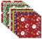 24 Blatt Scrapbook Papier Weihnachten Bastelpapier Weihnachten Basteln Motivpapier,12 Designs Scrapbook Craft Papier, 12x12Inch Karte Herstellung Scrapbook DIY Hintergrundpapier Scrapbooking