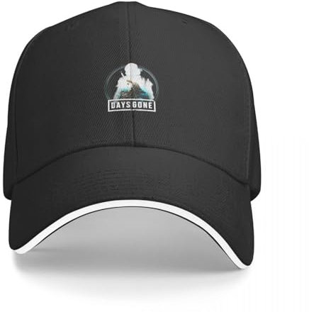 AIETPOIJ Basecap Days Gone Baseball Cap Hut Mann Luxus Hut Mann Für Die Sonne Sonnenhut Kappe Weibliche Männer Geschenk