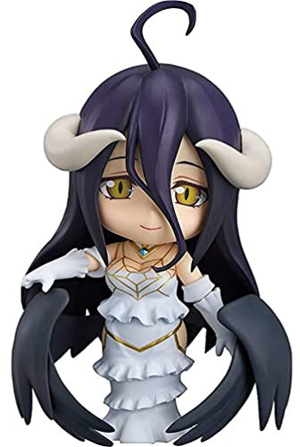 HLUONGTN Anime-Figur, Anime-Mädchen-Figur, Anime-Figuren-Statue Overlord: Albedo Pvc 10 cm (Q Version), Anime-Fans Sammeln Mospielzeug