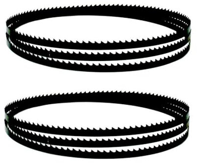 2 stücke Carbon Bandsägeblätter 2240mm x 6,3mm Band Säge 3 4 10 14 TPI Holzbearbeitung Werkzeuge for METABO BAS 315/316/317/318(10TPI,0.5mm)