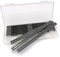 Reversible Electric Planer Blades 82mm,Box of 10Pcs Durable Stainless Steel TCT Planer Blades with Two Cutting Edges Precision Ground HSS Suitable Replaces for Makita Bosch Hitachi DIY Woodworking