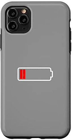 Low Battery Case for iPhone 11 Pro Max