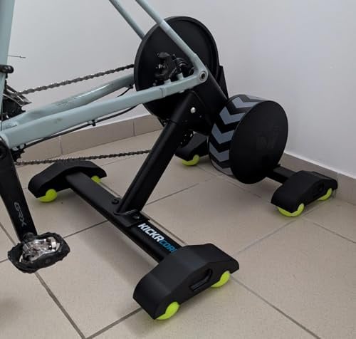 Rocker Plate Füße – Set aus 4 Stück kompatibel mit Wahoo KICKR CORE 2 Rollentrainer inkl. gebrauchter Tennisbälle
