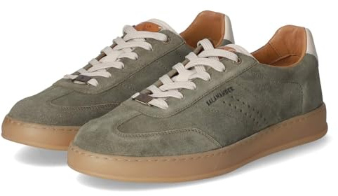 Salamander E31AWI021400-7100 Herren Sneaker Low Rauleder in Gruen - Gr. 40