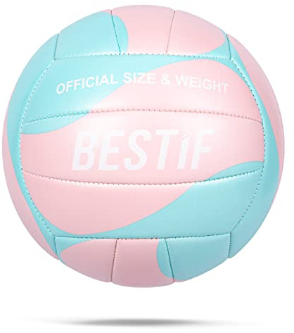 BESTIF Volleyball Größe 5 für Outdoor Indoor Training Beach Ball