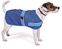 Petface Cooling Summer Dog Coat, 40 cm, Blue