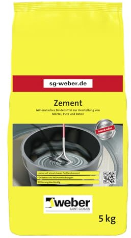 Saint-Gobain Weber Cemento 5 kg. Número de referencia 7521339