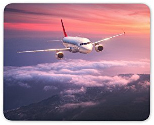 Awesome Flying Plane Mouse Mat Pad - Airplane Aeroplane Gift PC Computer #8304