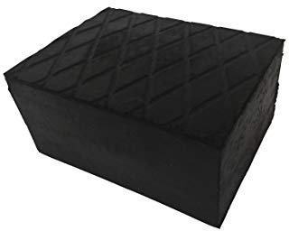Kora Gummiblöcke 160x120x60mm, schwarz