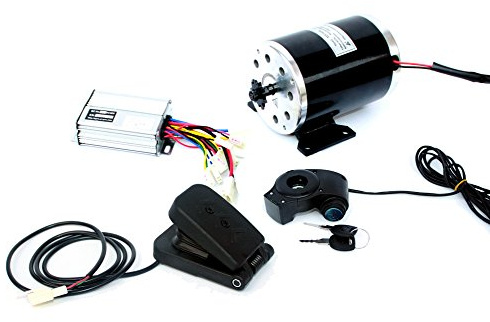 L-faster 36V48V 1000W Unite Motor gebürstet Motor MY1020 mit Controller und Drossel Motorrad MX500 Upgrade Motor Kit